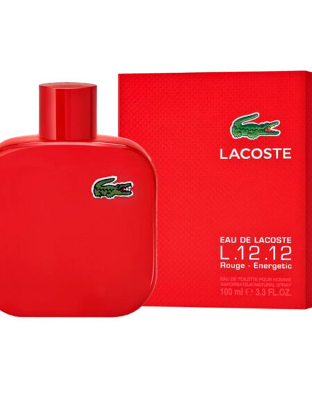 EAU DE LACOSTE L.12.12 ROUGE POUR HOMME edt vaporizador 100 ml by Lacoste