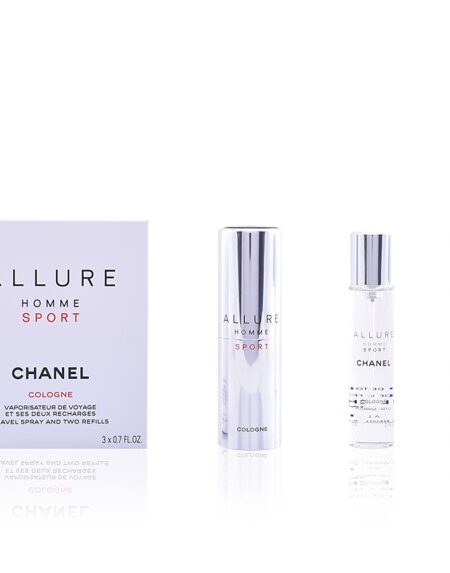 ALLURE HOMME SPORT cologne vaporizador refillable 3 x 20 ml by Chanel