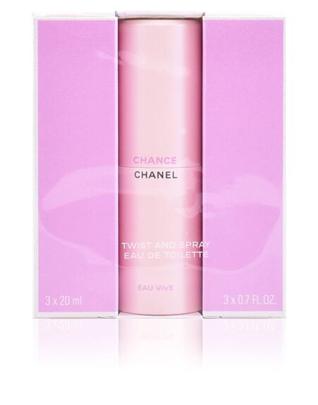 CHANCE EAU VIVE edt vaporizador twist & spray 3 x 20 ml by Chanel