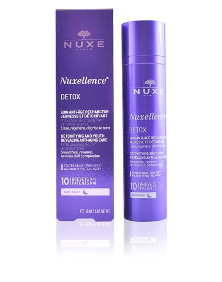 NUXELLENCE detox soin nuit anti-âge rechargeur jeunesse 50ml by Nuxe