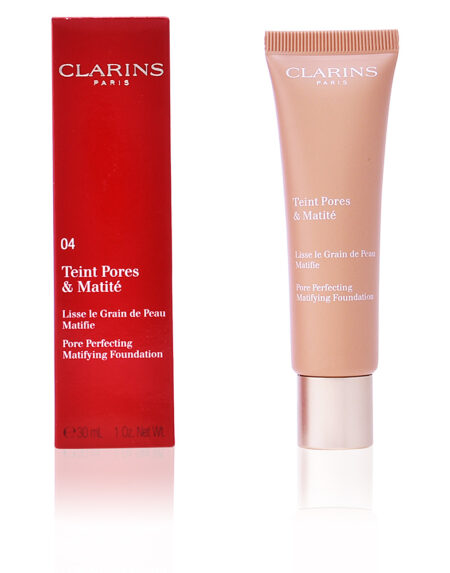 TEINT PORES & MATITÉ #04-nude amber 30 ml by Clarins