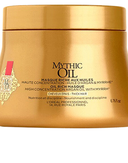 MYTHIC OIL mask with argan oil&MYRRH thick hair 200 ml by L'Oréal