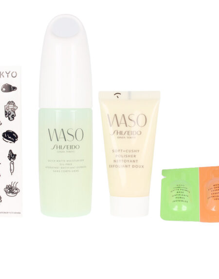 WASO QUICK MATTE MOISTURIZER OIL-FREE LOTE 3 pz by Shiseido