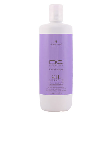 BC OIL MIRACLE barbary fig oil restorative shampoo 1000 ml by Schwarzkopf