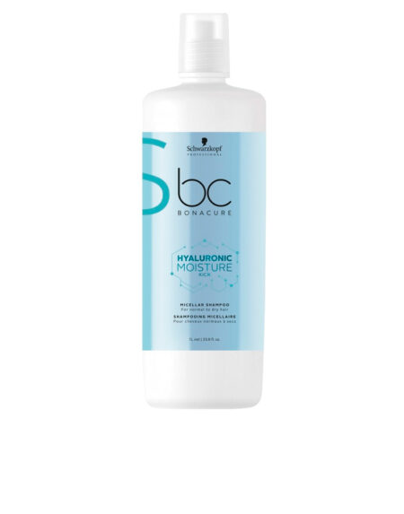 BC HYALURONIC MOISTURE KICK micellar shampoo 1000 ml by Schwarzkopf