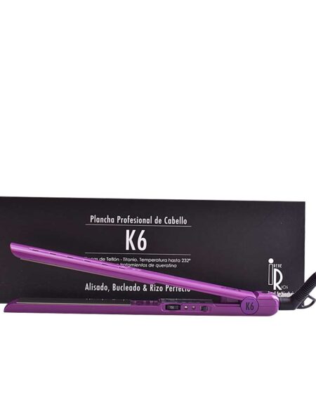 K6 plancha profesional de cabello #lila by Irene Ríos