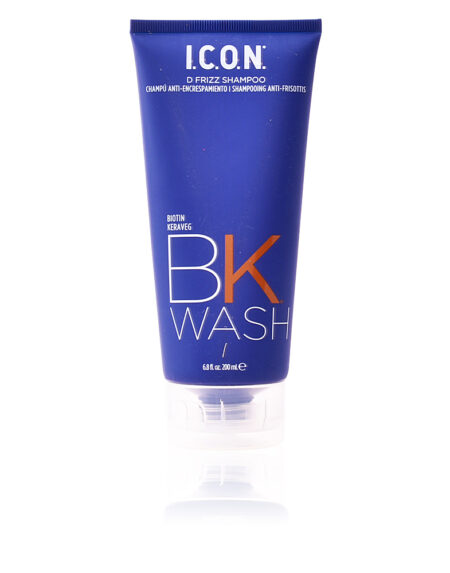 BK WASH frizz shampoo 200 ml by I.C.O.N.